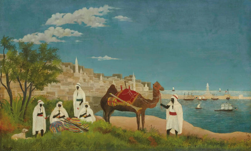 Cezayir Manzarası - Henri Rousseau