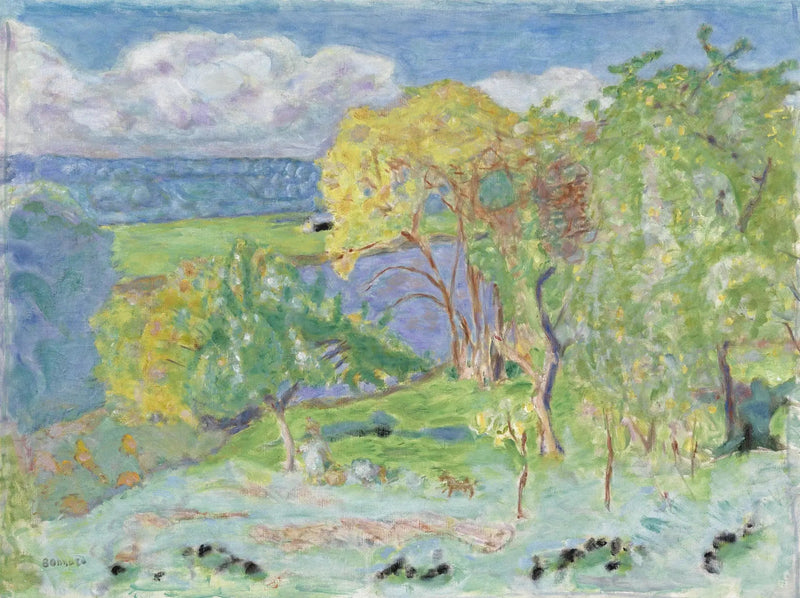 Sonbahar Manzarası (Vernon Çevresi) - Pierre Bonnard