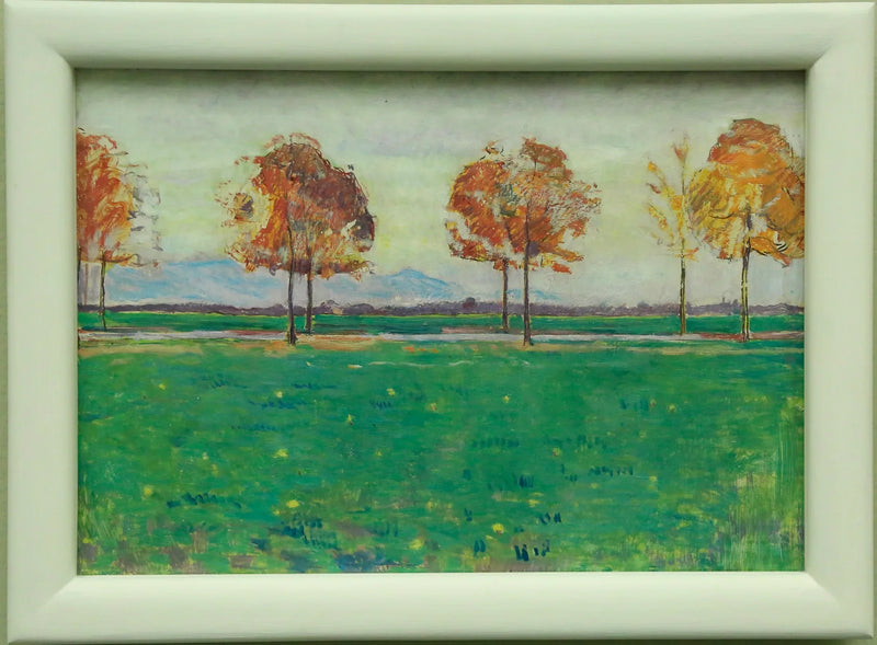Sonbahar Manzarası Soleure Yakınlarında - Ferdinand Hodler