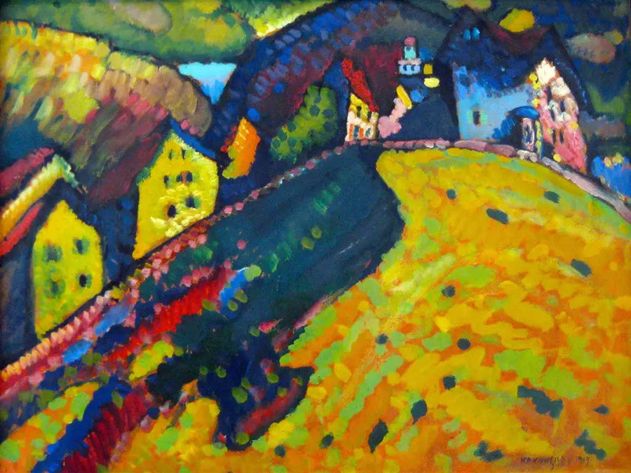 Yaz Manzarası - Vassily Kandinsky
