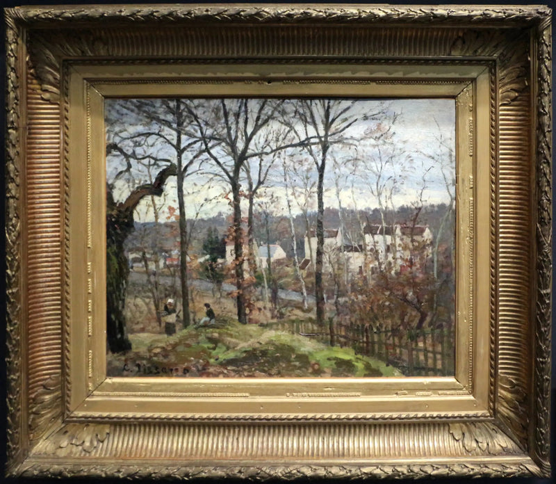 Louveciennes'de Kış Manzarası - Camille Pissarro