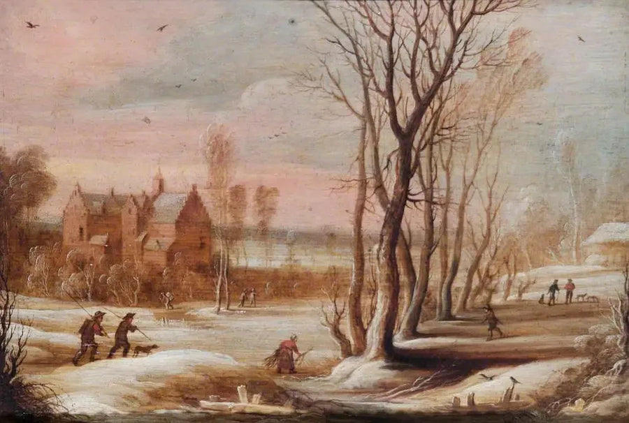 Kış Manzarası - David Teniers genç