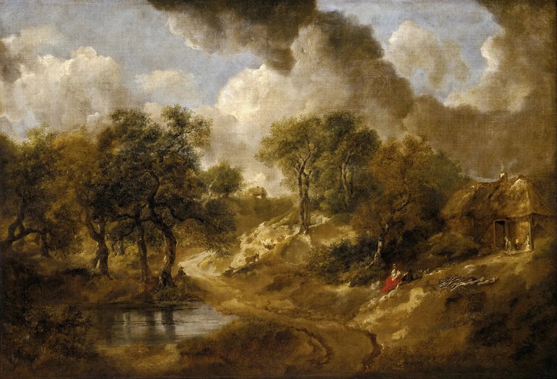 Suffolk'ta Manzara - Thomas Gainsborough