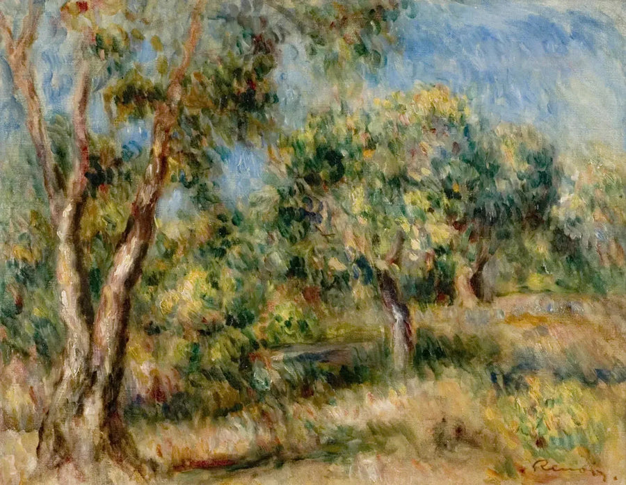 Cagnes Manzarası - Pierre-Auguste Renoir