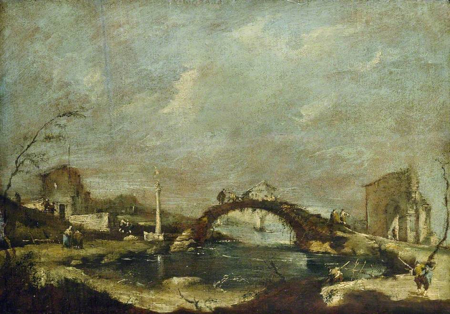 Capriccio Manzarası - Francesco Guardi