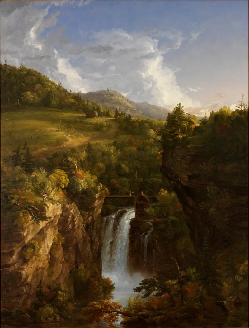 Genesee Manzarası - Thomas Cole