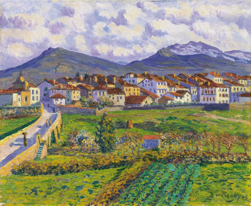Hernani Manzarası - Darío de Regoyos