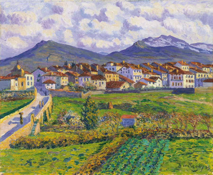 Hernani Manzarası - Darío de Regoyos