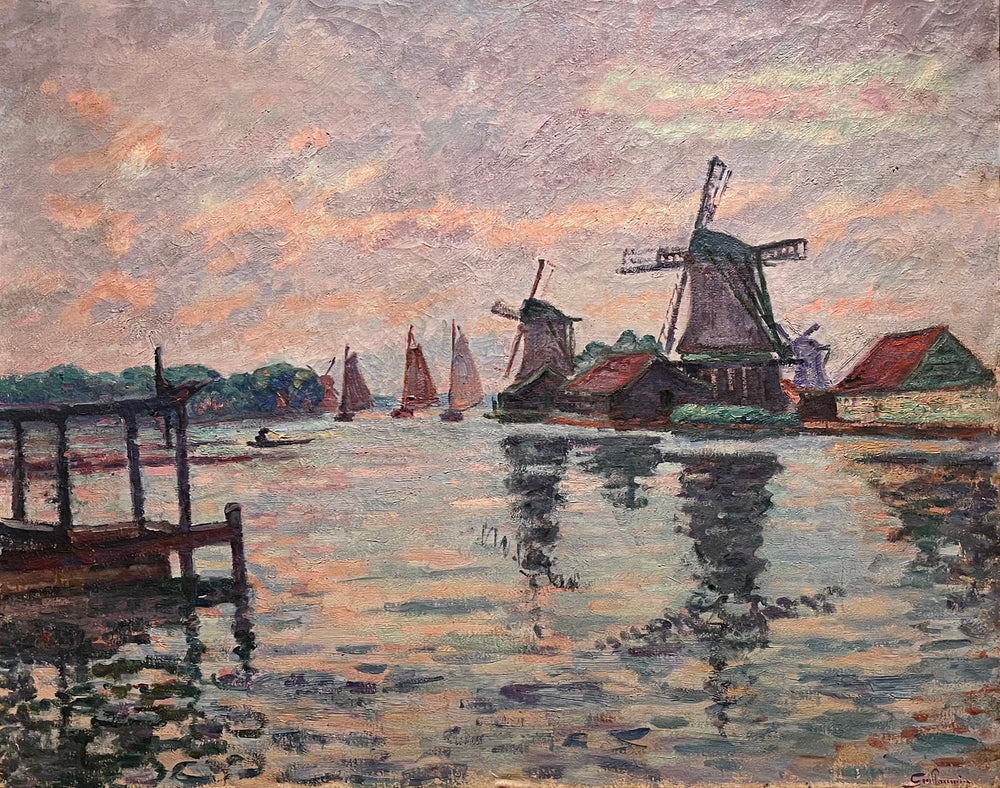 Paysage de Hollande - Armand Guillaumin - Alpha Reproduction