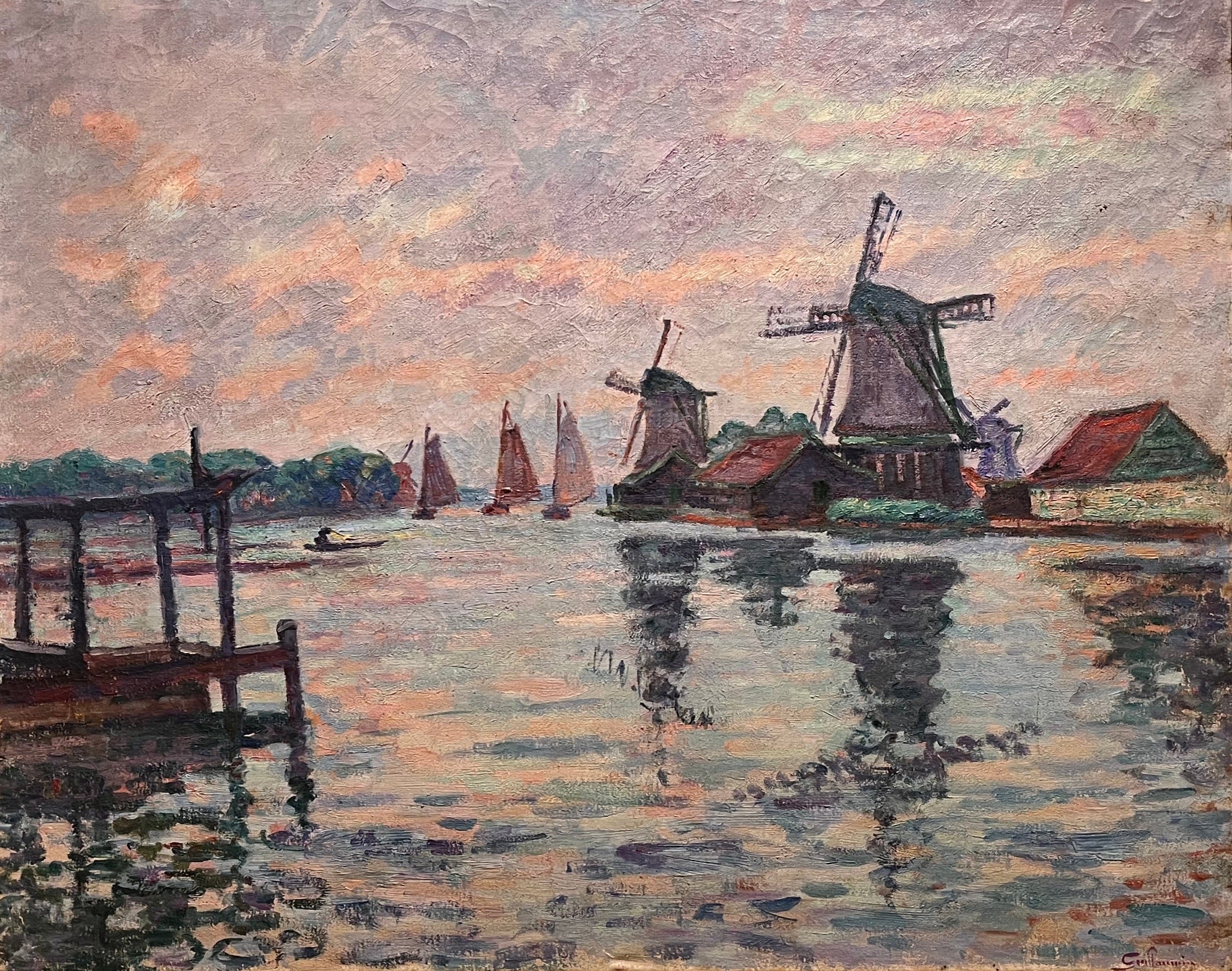 Paysage de Hollande - Armand Guillaumin