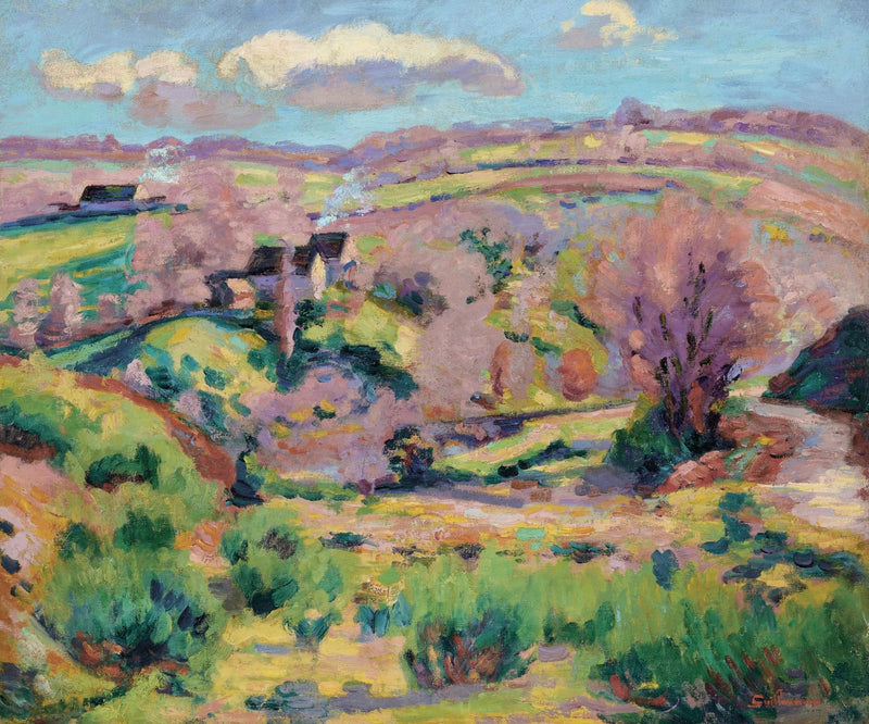 Creuse Manzarası, Bahar - Armand Guillaumin