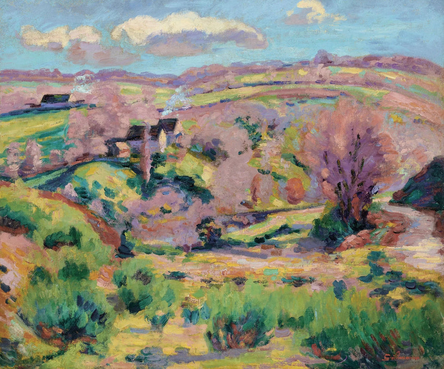 Creuse Manzarası, Bahar - Armand Guillaumin