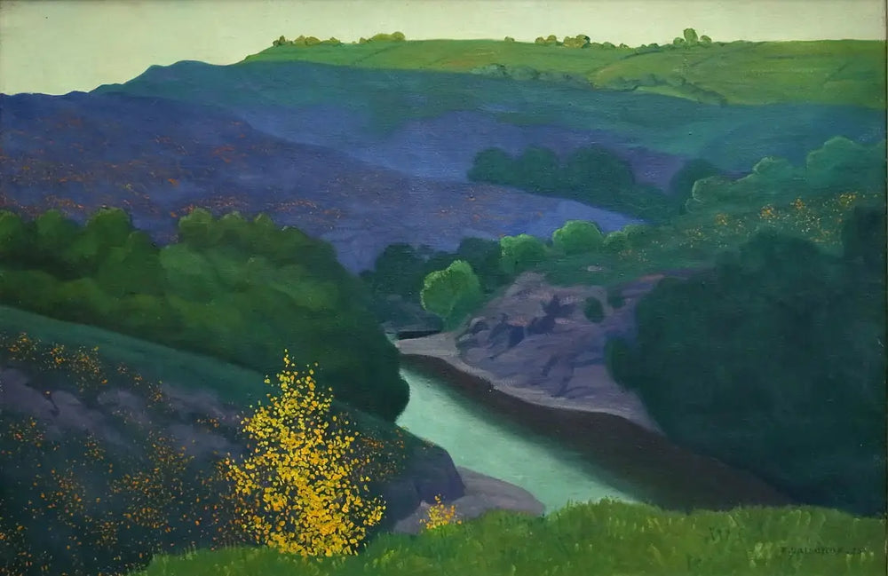 Paysage de la Creuse - Félix Vallotton - Alpha Reproduction
