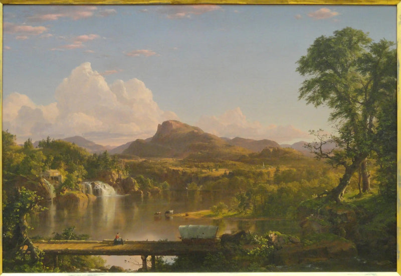 Yeni İngiltere Manzarası - Frederic Edwin Church