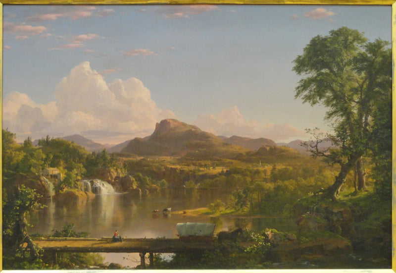 Yeni İngiltere Manzarası - Frederic Edwin Church