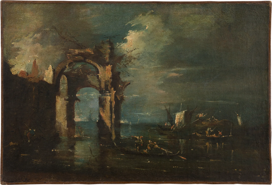 Lagün Manzarası - Francesco Guardi