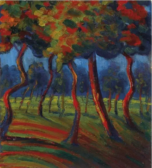 Milano Manzarası (Boccioni) - Umberto Boccioni