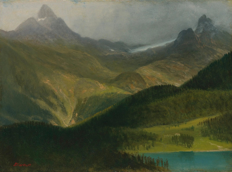 Dağ Manzarası - Albert Bierstadt