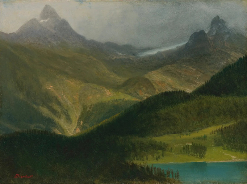 Dağ Manzarası - Albert Bierstadt