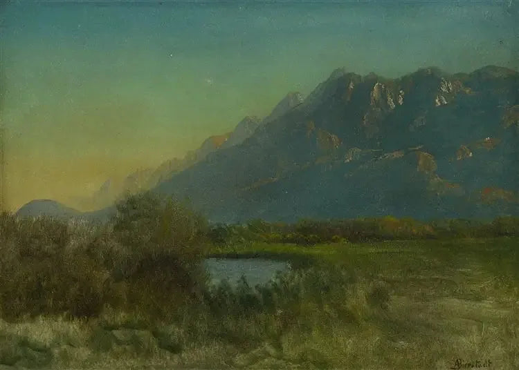 Dağ Manzarası - Albert Bierstadt