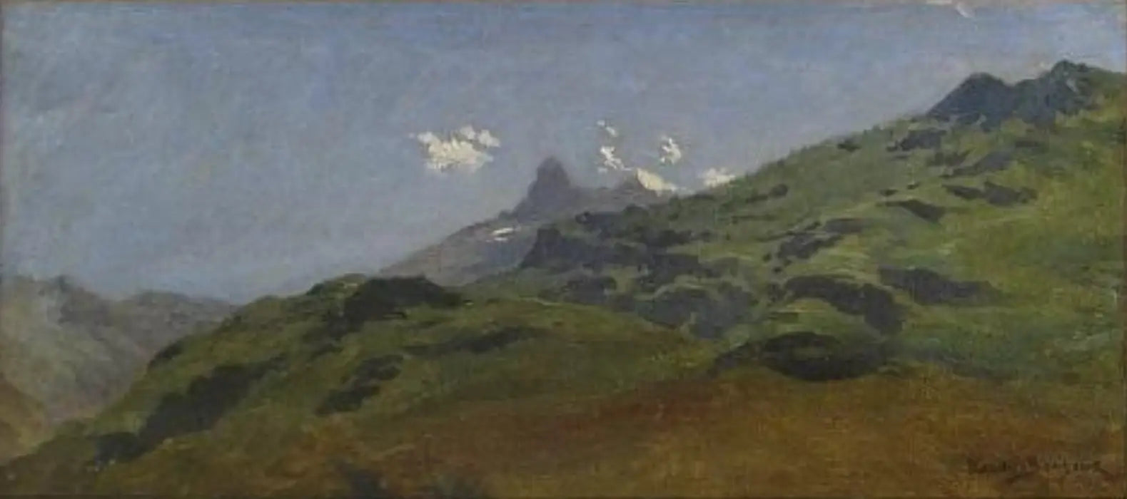 Paysage de montagne - Rosa Bonheur - Alpha Reproduction