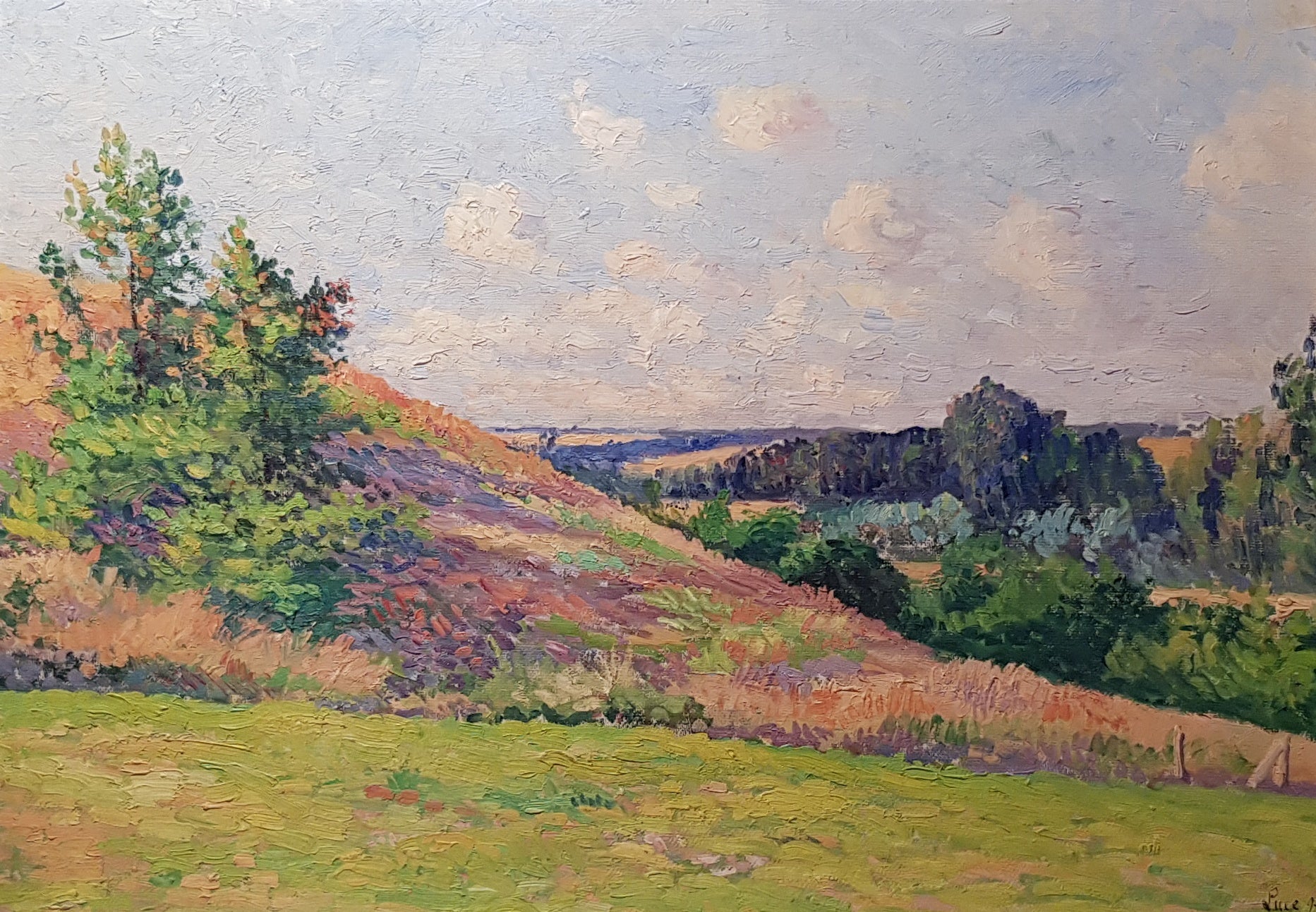 Paysage de Normandie, Bazincourt - Maximilien Luce