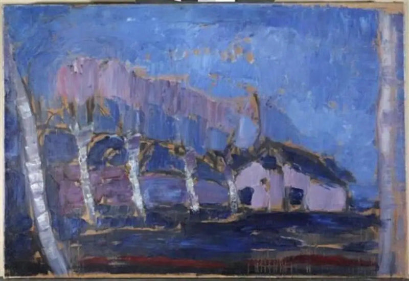 Gece Manzarası II - Piet Mondrian