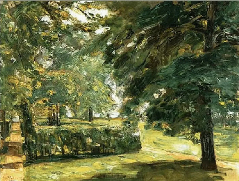 Park Manzarası (Doğu Wannsee Çit Bahçeleri) - Max Liebermann
