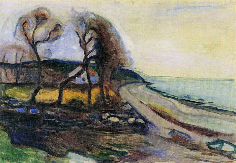 Plaj Manzarası - Edvard Munch