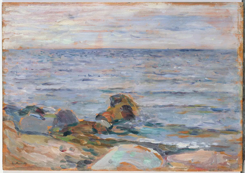 Plaj Manzarası - Edvard Munch