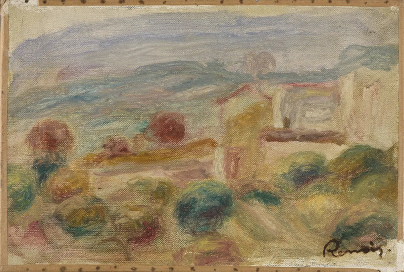 Provence Manzarası - Pierre-Auguste Renoir