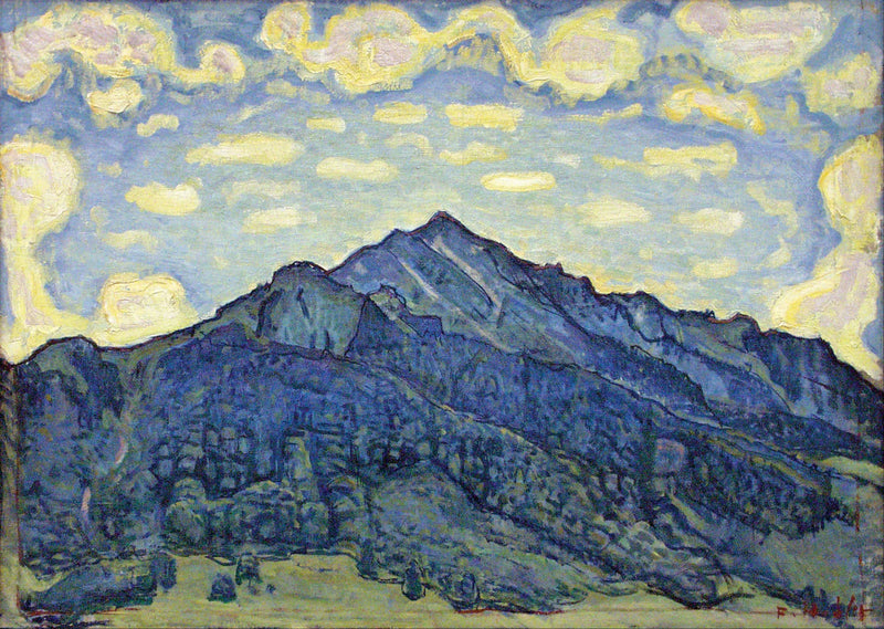 İsviçre Alpleri Manzarası - Ferdinand Hodler