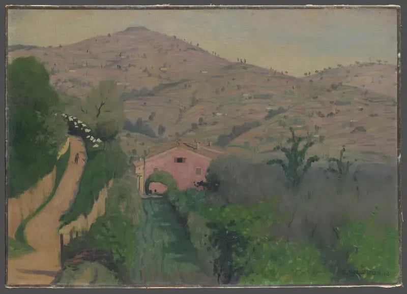Perugia Çevresi Manzarası - Félix Vallotton