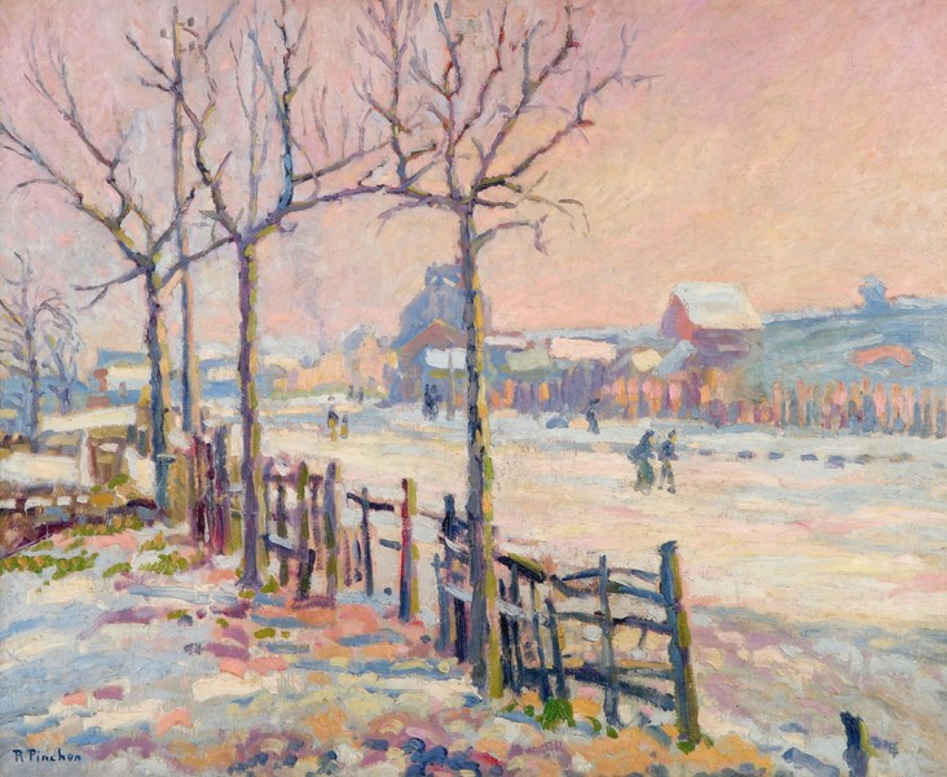 Paysage d'hiver - Robert Antoine Pinchon