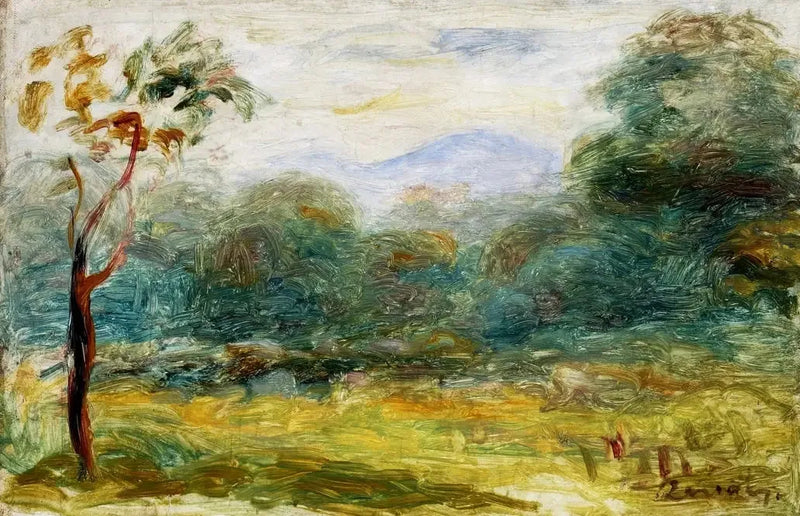 Midi Manzarası (Cagnes). - Pierre-Auguste Renoir