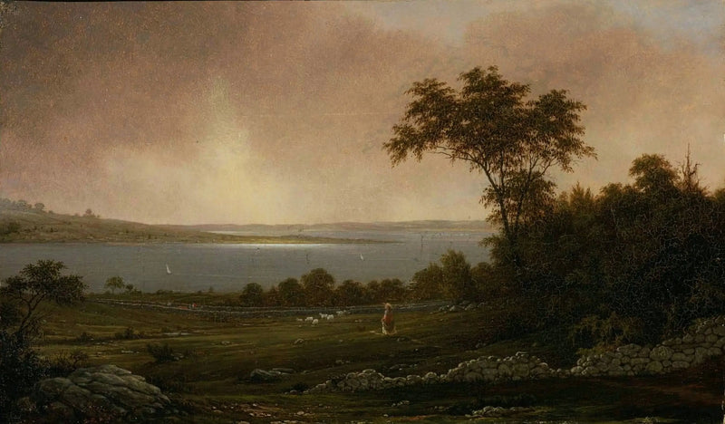 Rhode Island Manzarası - Martin Johnson Heade