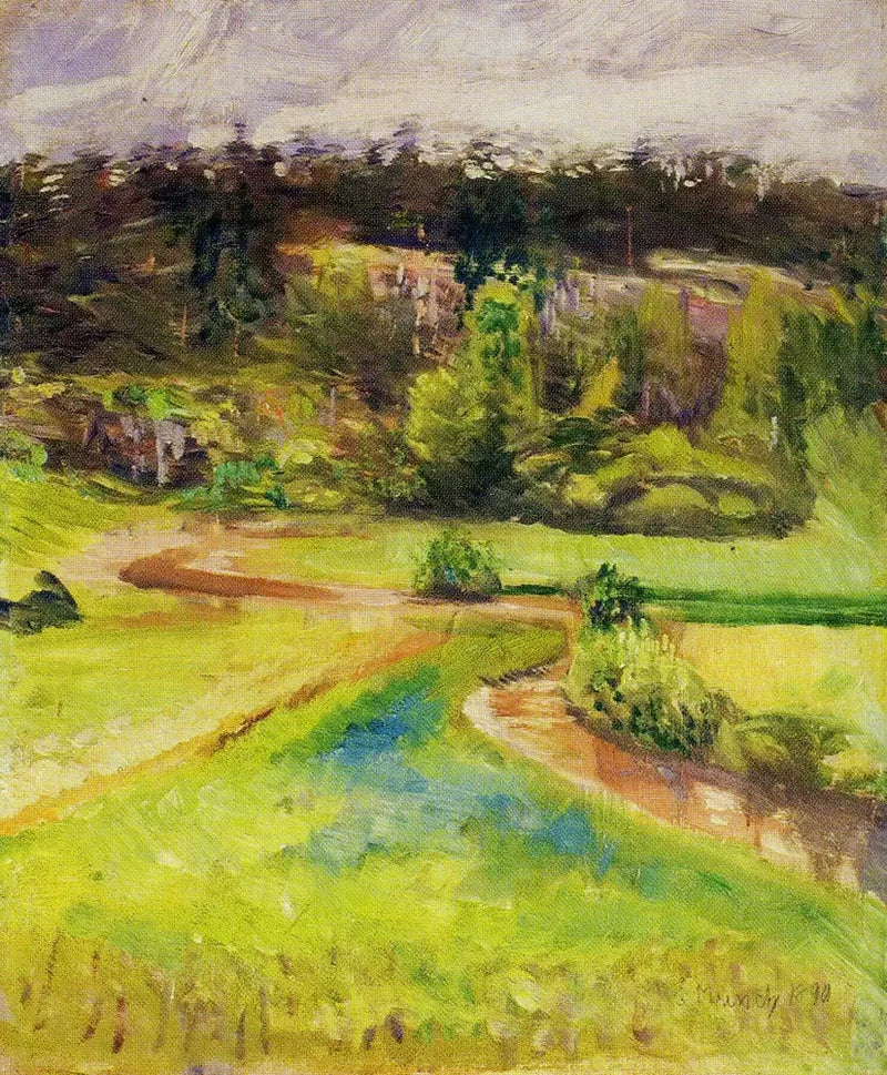 Manzara - Edvard Munch