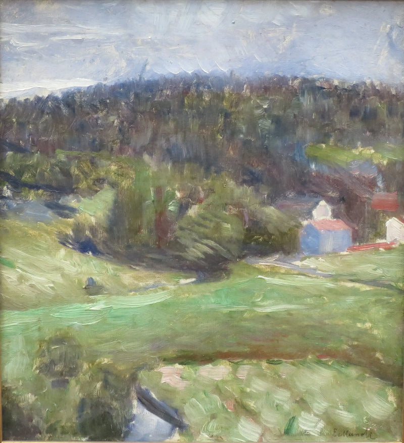 Manzara - Edvard Munch