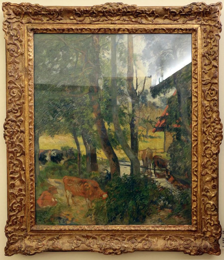 Normandiya Manzarası - Paul Gauguin