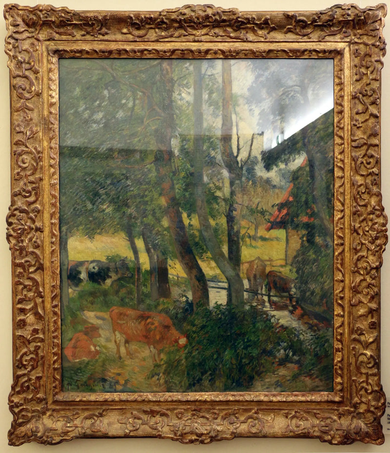 Normandiya Manzarası - Paul Gauguin