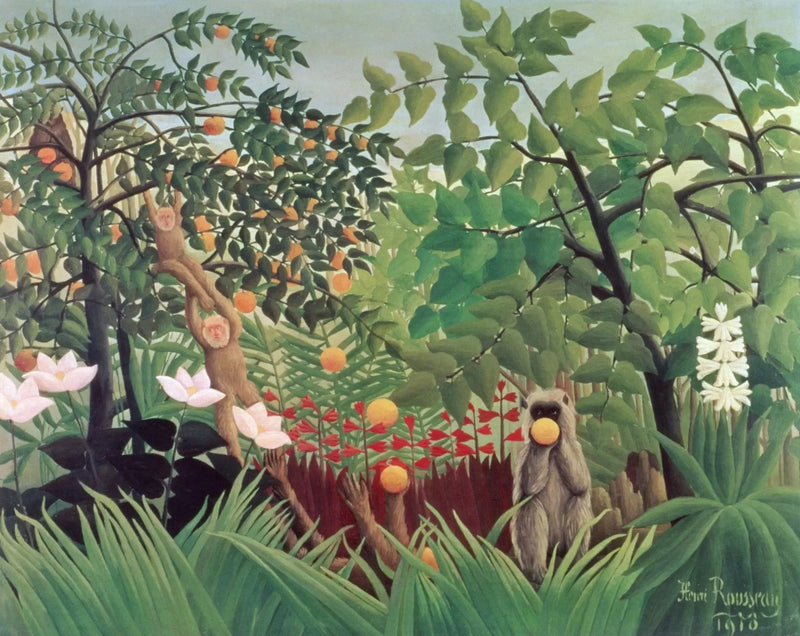 Egzotik Manzara - Henri Rousseau