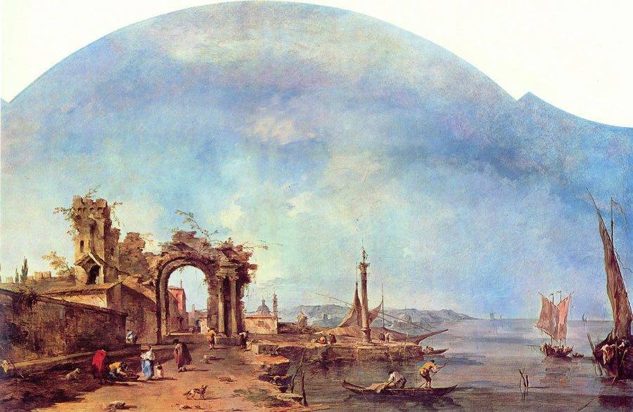 Fantastik Manzara - Francesco Guardi