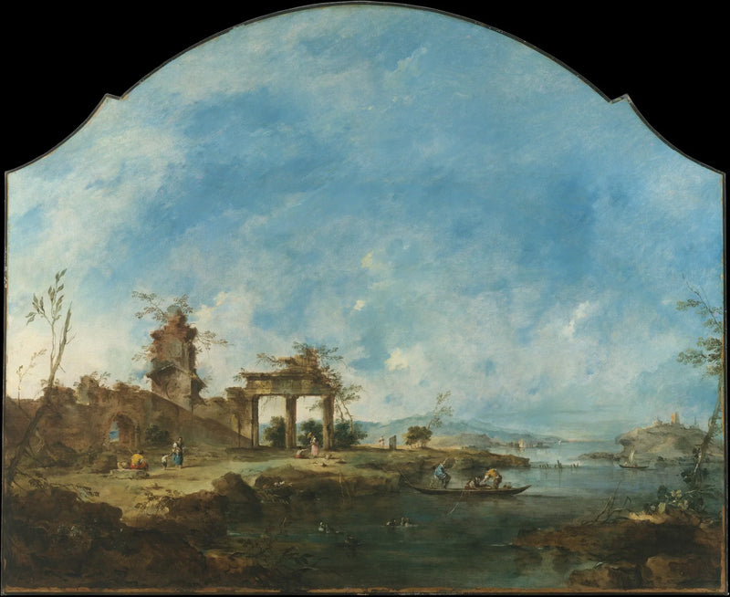 Fantastik Manzara - Francesco Guardi