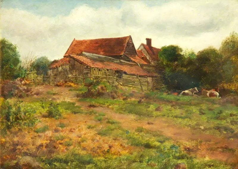 Manzara, Hampstead - John Everett Millais