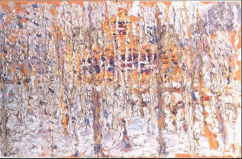 Kış Manzarası ve Genç Ev - Kazimir Malevich