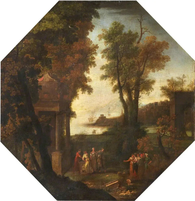 İtalyan Manzarası - Claude Lorrain