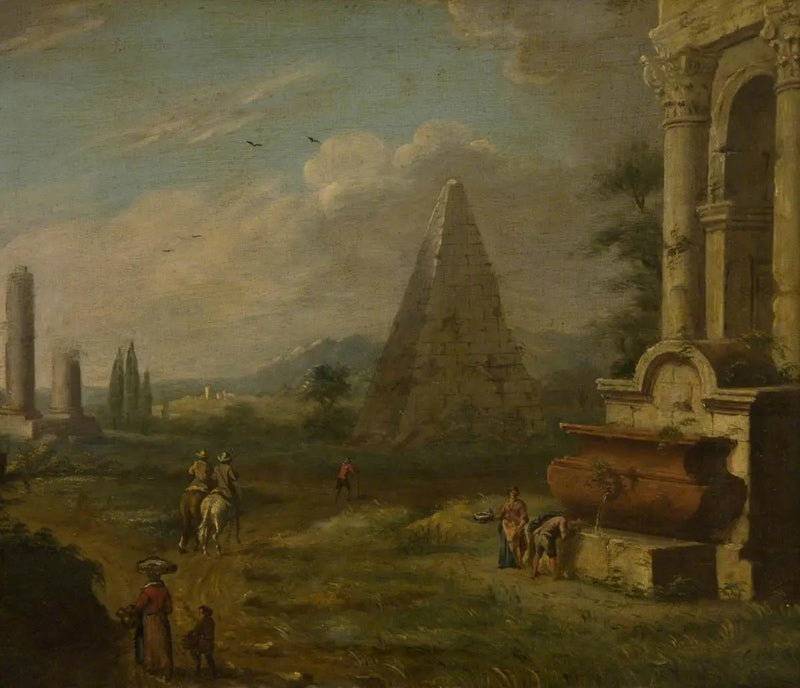 İtalyan Manzarası - Giovanni Paolo Panini