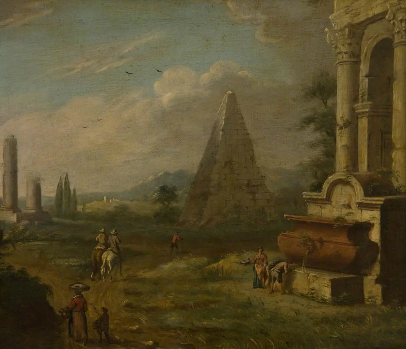 İtalyan Manzarası - Giovanni Paolo Panini