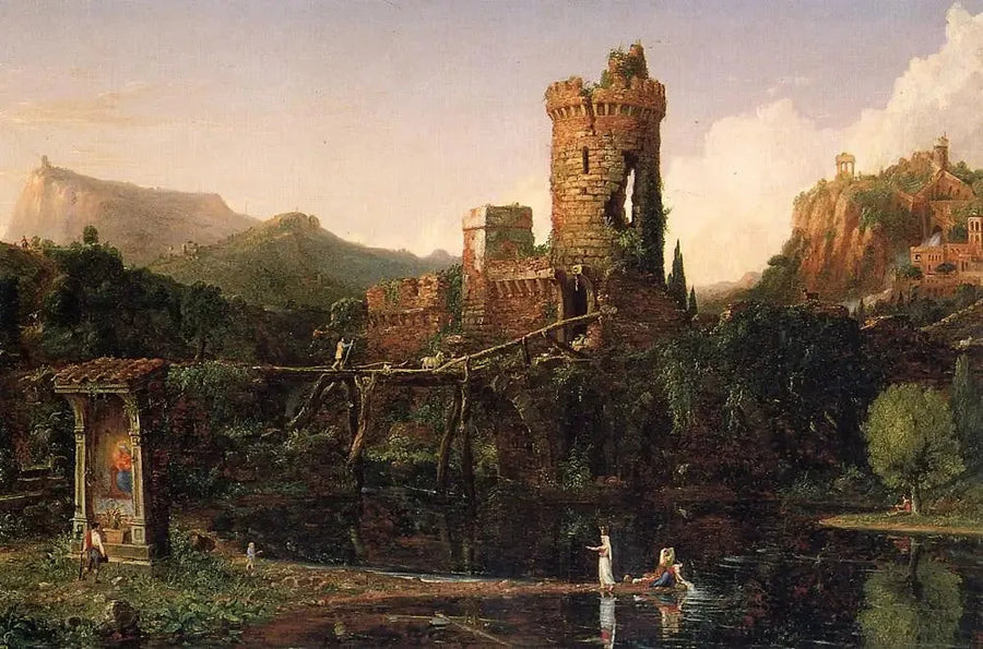 İtalyan Manzarası - Thomas Cole