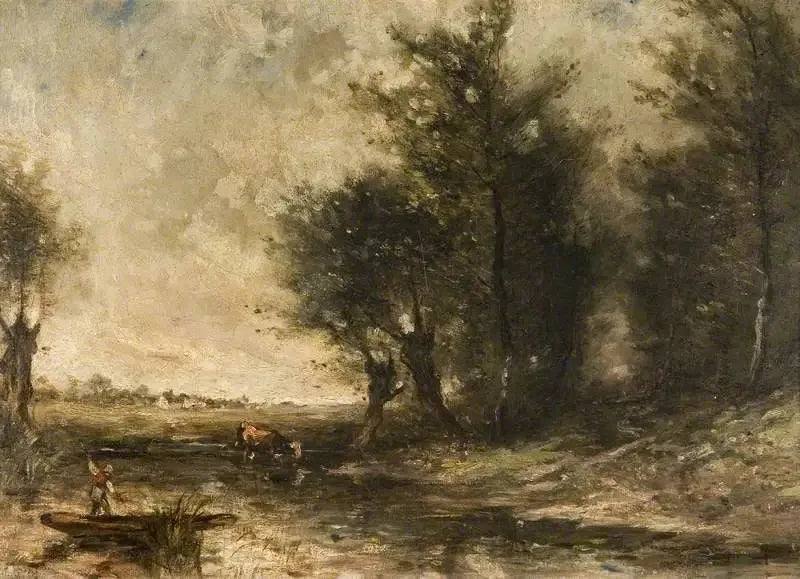 Manzara - Jean-Baptiste Camille Corot